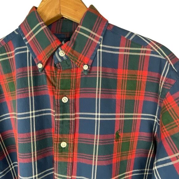 Ralph Lauren Men's Plaid Shirt Classic Fit S - Picture 5 of 9